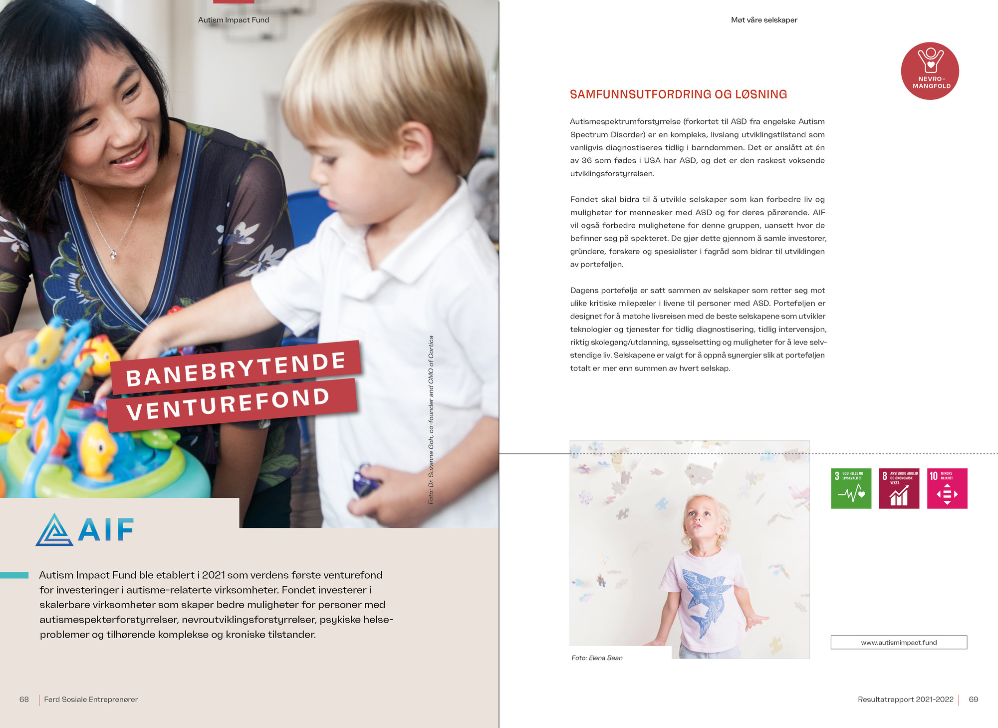 Side om Autism Impact Fund